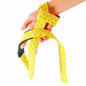 Sangles de musculation professionnelles, prise ferme, antidérapantes, pour entraînement en salle de sport, protège-poignets - Product Image 2