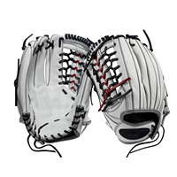 Gants de baseball pour receveur 2025 en cuir Kip personnalisables avec logo, durables, 33 pouces, à doigts entiers, isolés, pour droitier, imperméables et légers