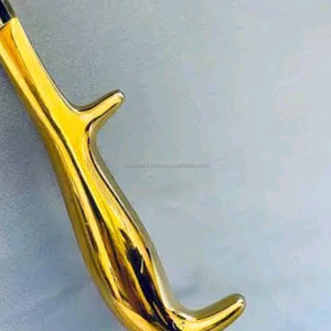 เครื่องดึงเต้านมคู่พร้อมฟัน22X55มม. 31ซม. เครื่องมือทำศัลยกรรมพลาสติกชุบทอง - Product Image 6