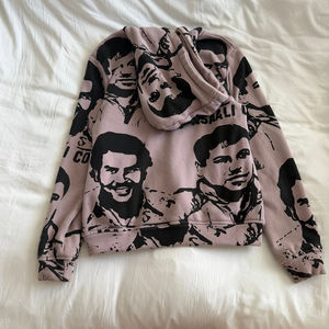 Custom Heavyweight Cotton Zip Hoodie ASALI Winter Sweatshirts with Custom Printed Logo Embroidery ODM Supplied - Product Image 5