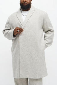 Veste coupe-vent pour homme d'hiver fabriquée sur mesure, à simple boutonnage, style long, coupe slim, tendance décontractée, trench-coat, matière plus épaisse - Product Image 2