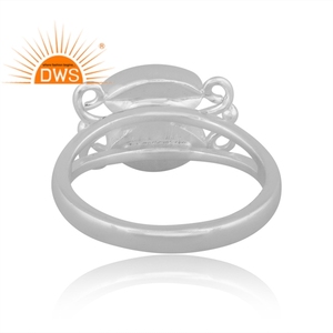 Dernière conception bague de déclaration en argent sterling fin opale éthiopienne naturelle avec pierres précieuses fabricant de bijoux personnalisés - Product Image 5