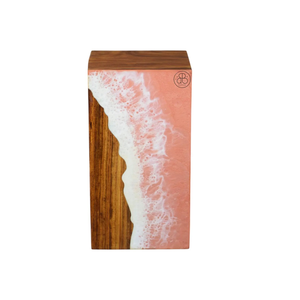 โกศกล่องใส่เถ้ากระดูกแบบฝังเรซินคลื่นมหาสมุทรกล่องใส่โกศสำหรับงานศพ - Product Image 3