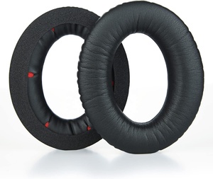 Almohadillas de repuesto para orejeras de cuero de proteína <span class=keywords><strong>HyperX</strong></span> <span class=keywords><strong>Cloud</strong></span> <span class=keywords><strong>Revolver</strong></span> S de alta calidad para accesorios de auriculares - Product Image 2