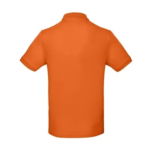 Polo promotionnel éco-responsable en coton biologique pour homme Inspire – Merchandising écoresponsable - Product Image 3