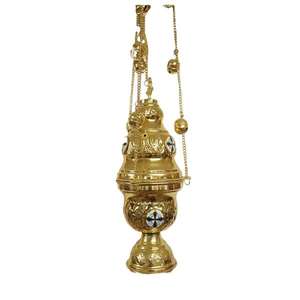 Attachement de feuille de fleur en laiton pour brûleur de Bakhoor arabe de luxe brûleur thérapeutique en métal classique diffuseur d'encens de décoration de fantaisie - Product Image 3