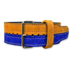 เข็มขัดยกน้ำหนักคุณภาพพรีเมียม สำหรับเพาะกาย ออกกำลังกาย หนังวัวแท้ ปรับขนาดได้ ไม่ลื่น ใช้ได้ทั้งชายและหญิง - Product Image 2