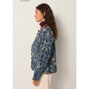 Chaqueta AMARA Azul Índigo para Primavera con Característica Transpirable - Product Image 6