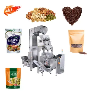 mini multi-function packaging machines granule pre-made paper bag stand up pouch open fill seal doypack packing machine