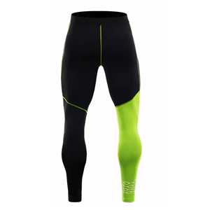 Leggings de Compresión Transpirables y Absorbentes de Sudor para Hombre A2517, con Fibra de Algodón/Bambú, Secado Rápido, Cintura Elástica - Product Image 3