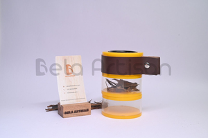 Quemador de Incienso 2025, Acrílico Negro Brillante, Mabkhara, Cultura Árabe |   Oud Portátil de Viaje, Hecho a Mano, para Todas las Temporadas, Regalo Ideal, Bela - Product Image 4