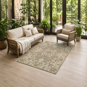 <b>RUGS</b> DEPOT LXDP-0646 Wholesale Beige Brown Minimalist Designer Digital Printed Machine Washable Chenille Area <b>Rug</b> <b>Non</b> <b>Slip</b> - Product Image 6