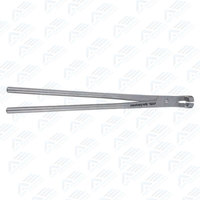 Forceps d'extraction dentaire vétérinaire pour chevaux et grands animaux, en acier inoxydable, pour molaires, réutilisables et durables, Apto
