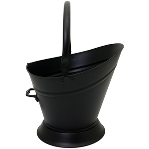 Modern Black Coated Finished Metal Iron Coal Bucket High Quality Handmade <b>Fireplace</b> <b>Set</b> & <b>Accessories</b> Coal Bucket - Product Image 1