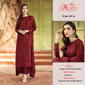 Indian Pakistani Semi Stitch Salwar Kameez Estilos tradicionales con giro moderno para mujeres Mejor precio Ropa India pakistaní - Product Image 5