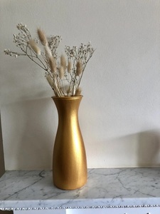 Recién llegado, florero de aluminio de Metal Simple decorativo de mesa único de Color plateado, diseño clásico para restaurantes de Hotel en casa - Product Image 2