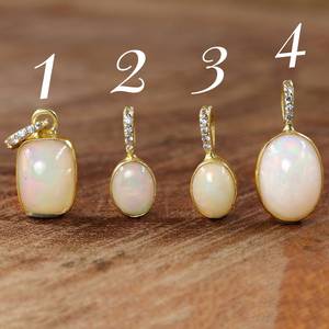 Collar con colgante de ópalo etíope de fuego natural, joyería de piedras preciosas hechas a mano, collar de cristal multifuego, regalo para ella - Product Image 4