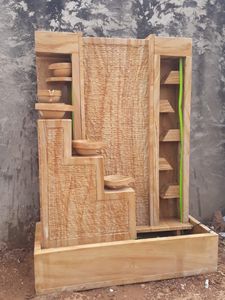 Maison Jardin Extérieur Cascade Fontaine pour Décoration Ornements de Jardin - Product Image 4