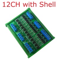 Eletechsup OPMSC12 5A, Placa Amplificadora de Señal PLC, Tubo MOS NPN PNP, Convertidor de Nivel Lógico Digital IO, CC 3.3V 5V 12V 24V
