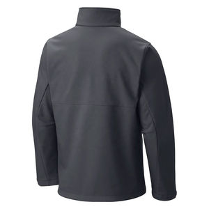 Veste Softshell Homme Couleur Unie Personnalisée Confortable Coupe Ajustée Vêtements Homme et Femme Respirant Coupe-Vent Vestes Extérieures - Product Image 2