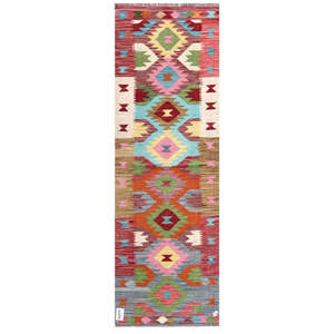 พรมกิลิม ไมมาณา อัฟกานิสถาน ขนาด 183 x 64 ซม. พรมปูพื้นและชุดพรม - Product Image 1
