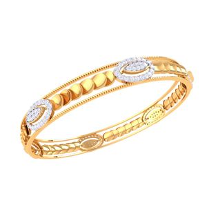 Ishi Diamonds Brilliance 18K Gold Brazalete de diamantes cultivados en laboratorio - Product Image 1