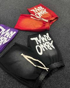 Shorts pour hommes sérigraphie personnalisée Vintage impression 3D polaire lavé au soleil 100% coton sueur pierre lavage à l'acide Shorts pour hommes - Product Image 6