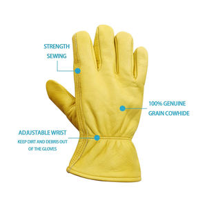 Gants de sécurité résistants directs du fabricant pour les gants de travail industriels d'hommes du Pakistan OEM disponible - Product Image 5