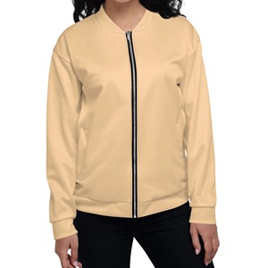 Chaqueta Bomber de Invierno de Alta Calidad para Mujer 2025, Moda al por Mayor, Ropa Exterior Transpirable con Decoración de Bordado para Chicas - Product Image 1