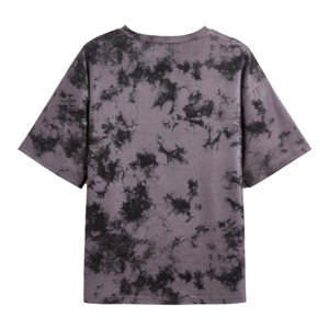 T-shirt à manches courtes pour femmes de haute qualité Logo personnalisé Tie Dye Lavé Respirant Gym Sports Tee O-Neck Street Fashion Summer - Product Image 5