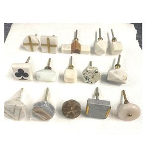 Poignées de porte, boutons de tiroir et poignées de placard en orgonite carrée de haute qualité, en marbre doré massif, forme libre, fabrication artisanale, luxe 2025 - Product Image 4