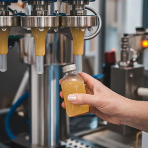 Machine de remplissage de liquide pneumatique pour bouteilles - Product Image 1