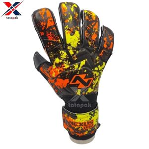 Gants de gardien de but de football en cuir unisexe pour adultes, fabriqués sur mesure par le fabricant direct, imperméables, avec fermeture à boucle et crochet réglable - Product Image 6