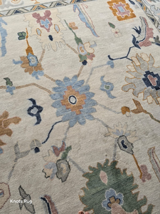 Haute qualité moderne laine soie tapis noué à la main noeuds brodés motif abstrait pour la décoration intérieure salon chambre porte espace - Product Image 6