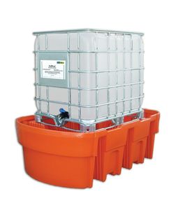 Réservoir IBC en plastique de 1000 litres pour composants industriels de stockage de produits chimiques, y compris la pompe - Product Image 4