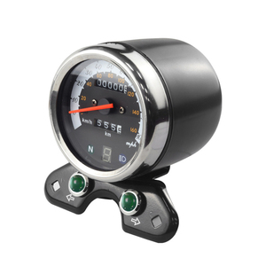 Motorcycle <strong>Speedometer</strong> <strong>Speedometer</strong> Meter Universal Motorcycle Dual Odometer <strong>Speedometer</strong> Meter Gear Digital Display - Product Image 1