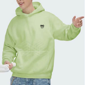 Sudaderas con capucha de gran tamaño para hombre de calidad superior Diseño único Patrón sólido Hombro caído Último estilo para técnicas teñidas lisas de invierno - Product Image 4