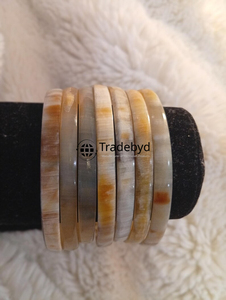 Premium Horn Bangles Handmade Natural Elegant <b>Boho</b> Style Fashion Jewelry Unisex Gift Collection Tradebyd - Product Image 2