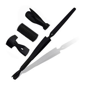 Wholesale Price <b>Cuticle</b> Pusher and Cutter Scraper Set Tools Metal Triangle <b>Cuticle</b> Scraper Nail File Wood <b>Stick</b> - Product Image 5