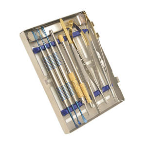 Kits de implantes dentales de Material de acero inoxidable de llegada caliente Kits de implantes dentales aprobados por CE 8 piezas con caja - Product Image 3