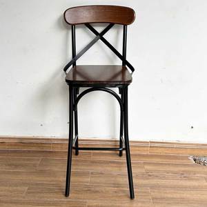 GCFSK50 High <b>Bar</b> <b>Stool</b> Iron Legs <b>Adjustable</b> Industrial-Contemporary Style Featuring PU Material Metal Frame for <b>Bar</b> Chair Use - Product Image 5