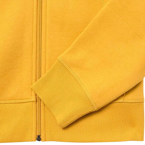 Sweat à capuche unisexe en coton mélangé Basics de haute qualité Sweat à capuche personnalisé avec fermeture éclair et logo brodé - Product Image 6