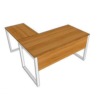 RecBamboo BFRB009 L-Shaped 140x150cm Corner <b>Desk</b> Simple Design Foldable and Portable <b>Computer</b> Table/ Laptop <b>Desk</b> - Product Image 4