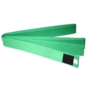 Ceinture de karaté en coton perlé 100% personnalisée, durable, légère, arts martiaux, logo frontal, OEM ODM, vente en gros - Product Image 1
