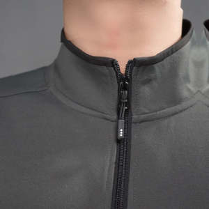 Vestes de sport décontractées d'hiver pour hommes avec multi-poches Mature Slim Business Style Front Logo Street Style Tops - Product Image 4