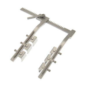 Rétracteur sternale manuel en acier inoxydable Ankeney, ensemble complet pour adultes avec 6 lames, instrument chirurgical réutilisable, usage hospitalier - Product Image 6