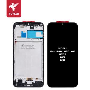 FLYCDI LCD Touch Screen Touch Screen per Samsung <span class=keywords><strong>Galaxy</strong></span> M30 M30S <span class=keywords><strong>M21</strong></span> M31 M21S Oled schermo LCD con cornice - Product Image 1