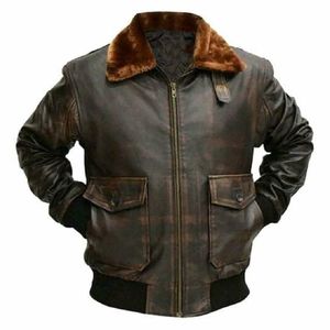 Chaqueta Bomber de piel de oveja personalizada de Calidad única más vendida chaqueta de cuero de alta calidad - Product Image 2