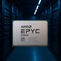 AMD EPYC 9384X 32-Core/64-Thread 3.1GHz-3.9GHz 320W
