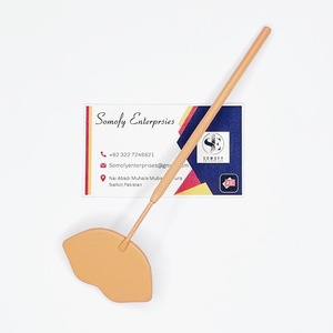 Espejo de pestañas naranja personalizado herramienta de extensión de pestañas profesional Etiqueta Privada espejo de bolsillo de acero inoxidable sostenible belleza - Product Image 1